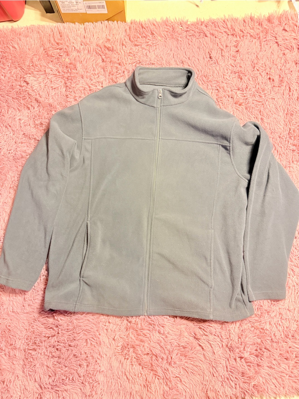 Men’s Gray Zip-Up Jacket